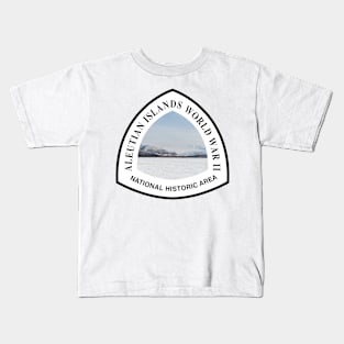 Aleutian Islands World War II National Historic Area trail marker Kids T-Shirt